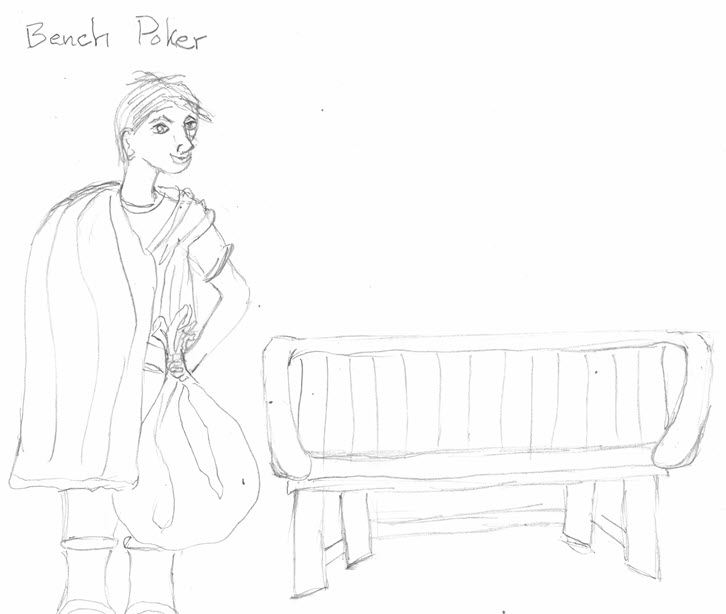 Bench Poker illustration